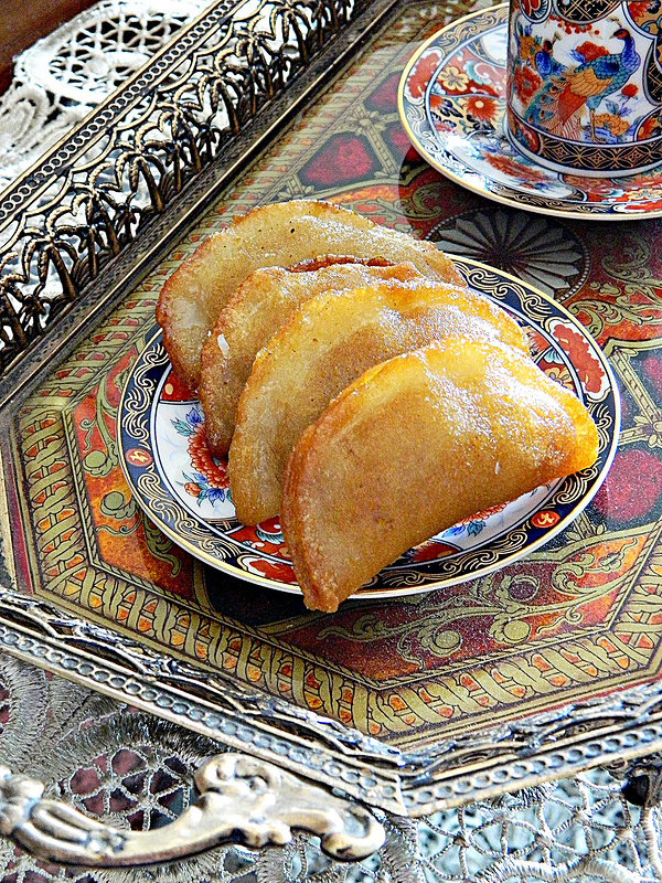 Egyptian Filled Pancakes from Ola of Dr.Ola's Kitchen