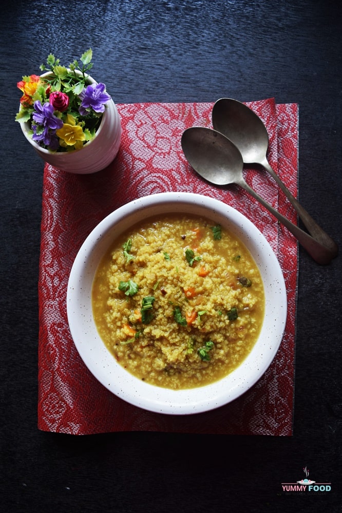 Barnyard Millet Khichdi Healthy One Pot Meal Yummy Food